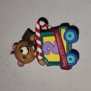 Hallmark Baby's 2nd christmas ornament 2000